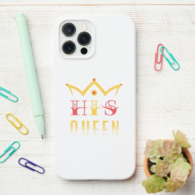 Funda Para iPhone Su Reina (En el escritorio)