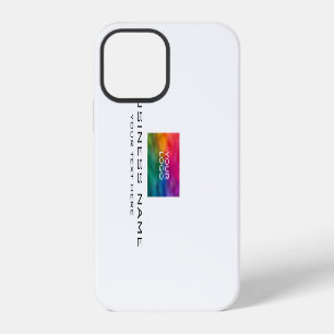 Funda Para iPhone 12 Sube tu logotipo empresarial personalizado aquí