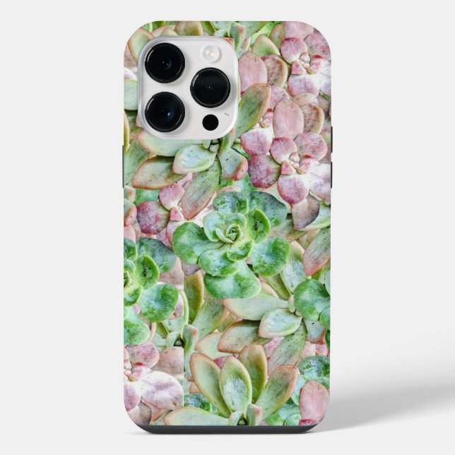 Funda Para iPhone Suculenta Colorida      (Reverso )