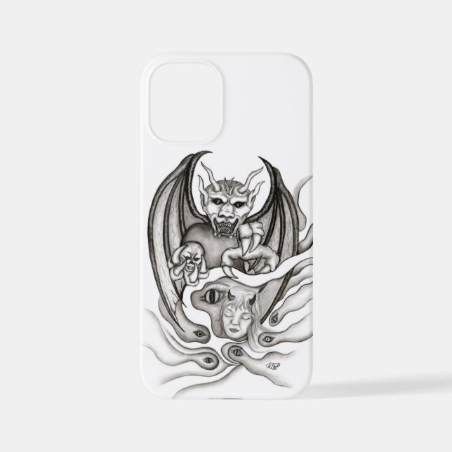 Funda Para iPhone Sueño de medianoche - Devils (Reverso )