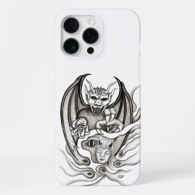 Funda Para iPhone Sueño de medianoche - Devils (Reverso )