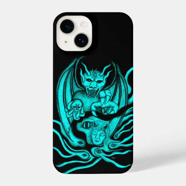 Funda Para iPhone Sueño de medianoche - Devils (Reverso )