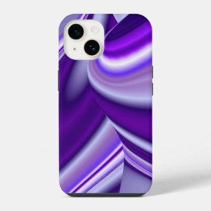Funda Para iPhone 14 Sueño Morado , Arte de Arcoíris de Fantasía Abstra