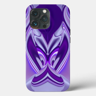 Funda Para iPhone 13 Pro Sueño Morado, Arte de Arcoíris de Fantasía Abstrac