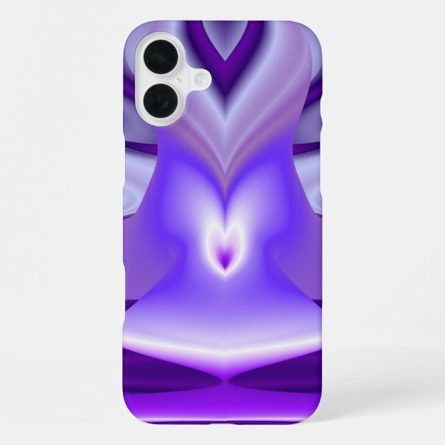 Funda Para iPhone Sueños de Flor Morada (Reverso )