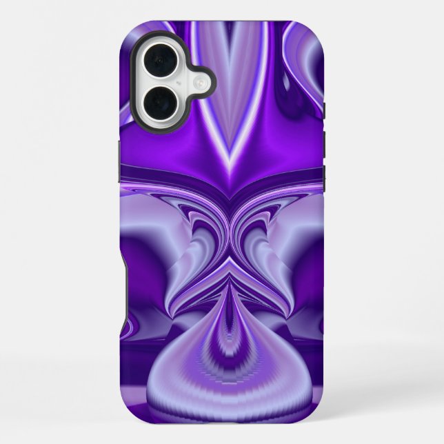 Funda Para iPhone Sueños de Flor Morada (Reverso )