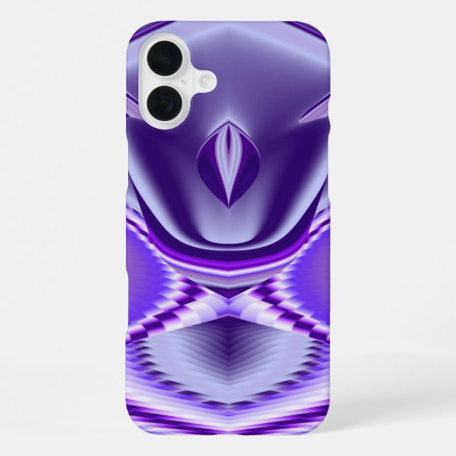 Funda Para iPhone Sueños de flores moradas (Reverso )