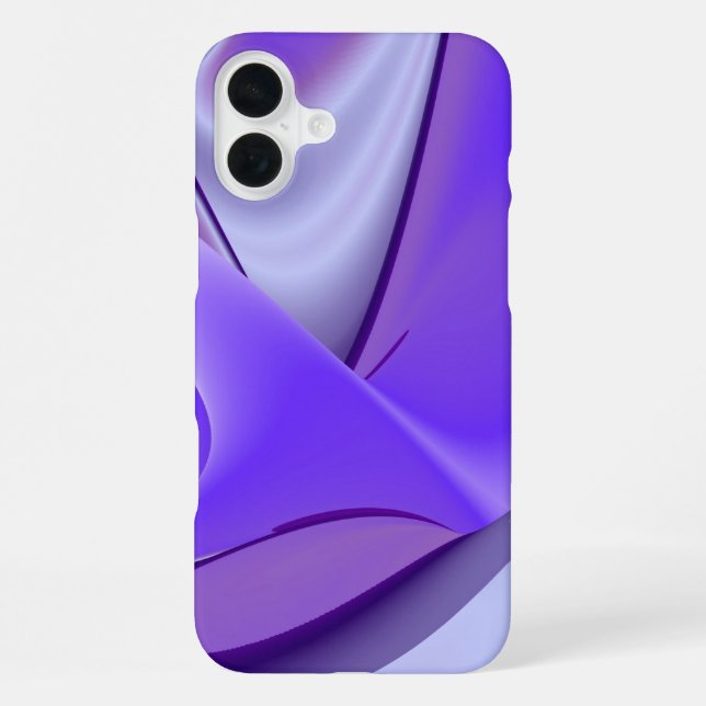 Funda Para iPhone Sueños de flores moradas (Reverso )