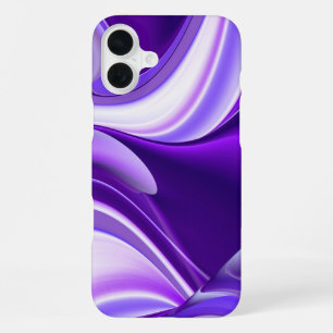 Funda Para iPhone 16 Plus Sueños de flores moradas