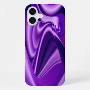 Funda Para iPhone 16 Plus Sueños de flores moradas