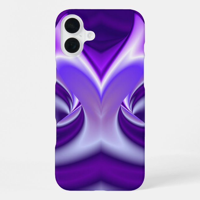 Funda Para iPhone Sueños de flores moradas (Reverso )
