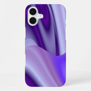 Funda Para iPhone 16 Plus Sueños de flores moradas