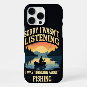 Funda Para iPhone 16 Pro Max Sueños de pesca de la Hora Dorada