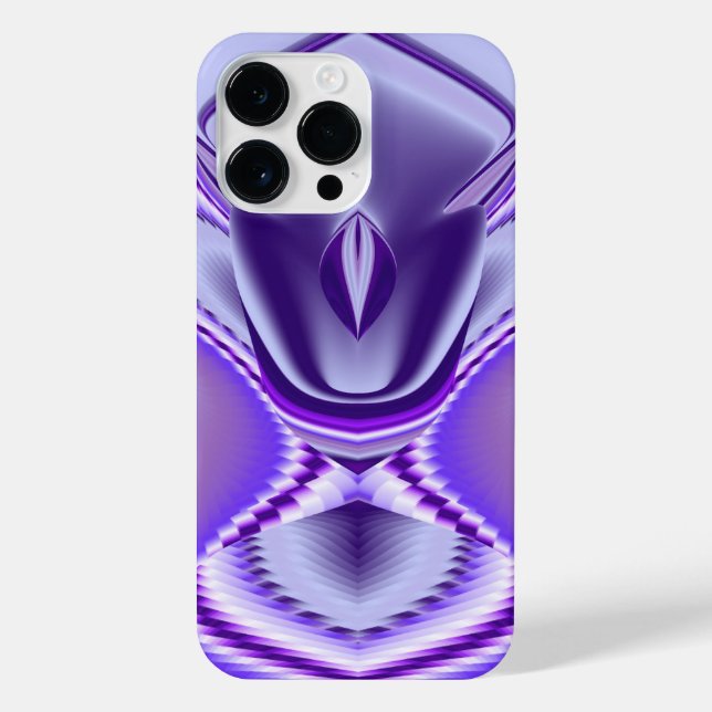 Funda Para iPhone Sueños del arcoiris de flores moradas (Reverso)