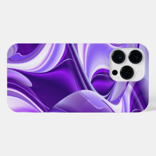 Funda Para iPhone 14 Pro Max Sueños del arcoiris de flores moradas