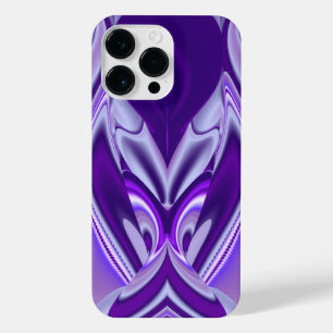 Funda Para iPhone 14 Pro Max Sueños del arcoiris de flores moradas