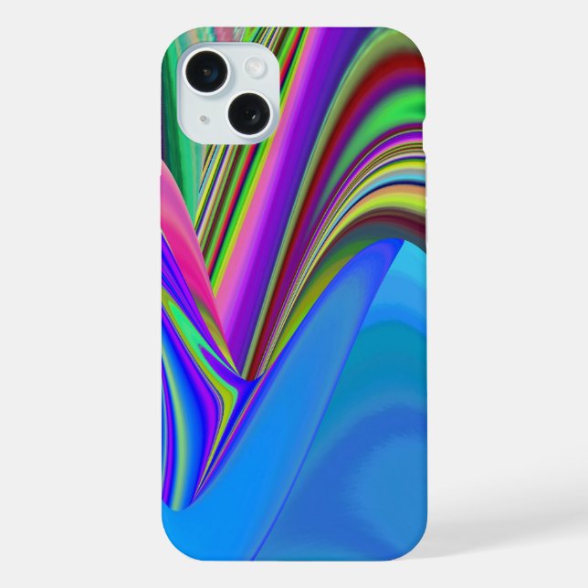 Funda Para iPhone Summerfeeling, Resumen 3D Rainbowart (Reverso )