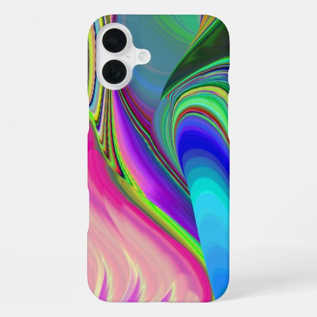 Funda Para iPhone Summerfeeling, Resumen 3D Rainbowart (Reverso )