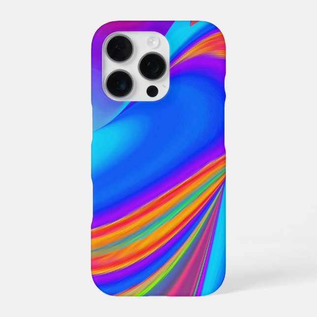 Funda Para iPhone Summerfeeling, Resumen 3D Rainbowart (Reverso)