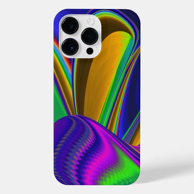 Funda Para iPhone Summerrainbow , Resumen del Rainbowart 3D (Reverso)