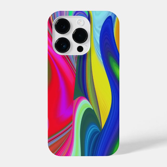 Funda Para iPhone Summerrainbow , Resumen del Rainbowart 3D (Reverso )