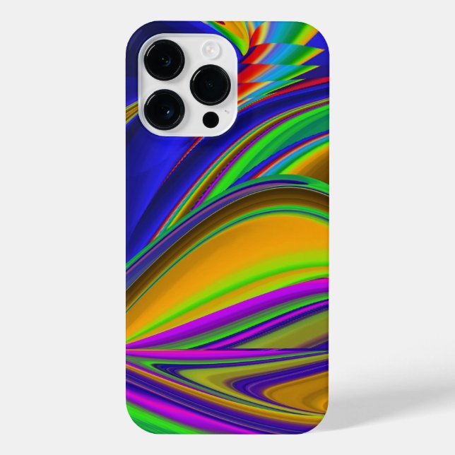 Funda Para iPhone Summerrainbow , Resumen del Rainbowart 3D (Reverso)