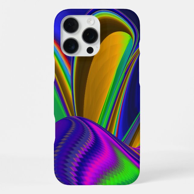 Funda Para iPhone Summerrainbow , Resumen del Rainbowart 3D (Reverso )