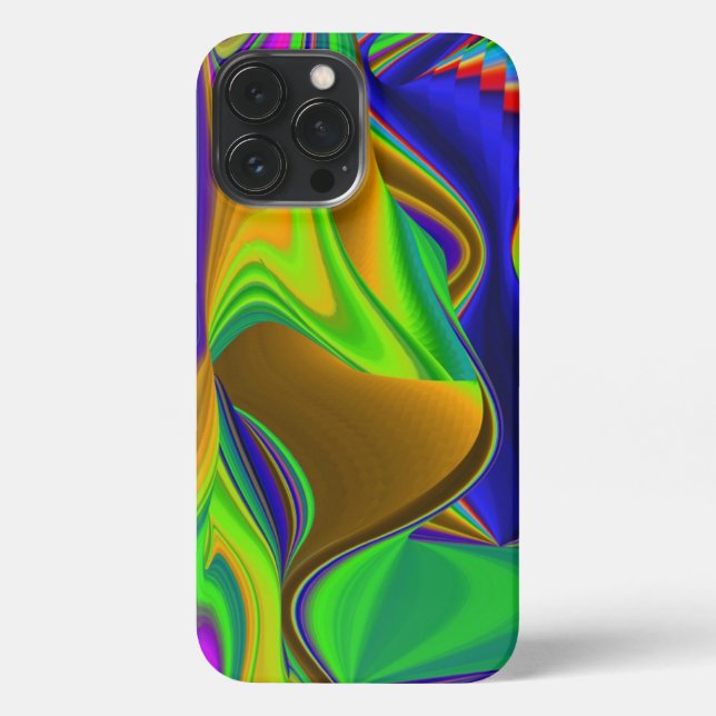 Funda Para iPhone Summerrainbow , Resumen del Rainbowart 3D (Reverso )
