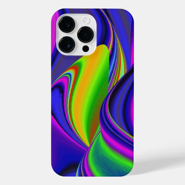 Funda Para iPhone Summerrainbow , Resumen del Rainbowart 3D (Reverso)