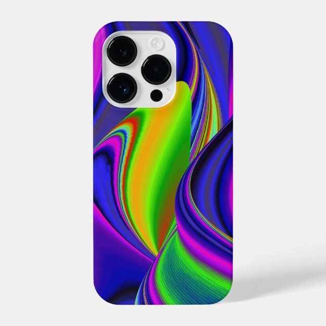 Funda Para iPhone Summerrainbow , Resumen del Rainbowart 3D (Reverso )