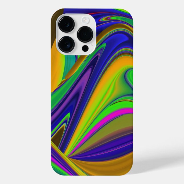 Funda Para iPhone Summerrainbow , Resumen del Rainbowart 3D (Reverso)