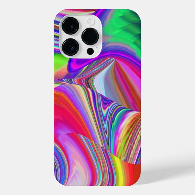 Funda Para iPhone Summerrainbow , Resumen del Rainbowart 3D (Reverso)
