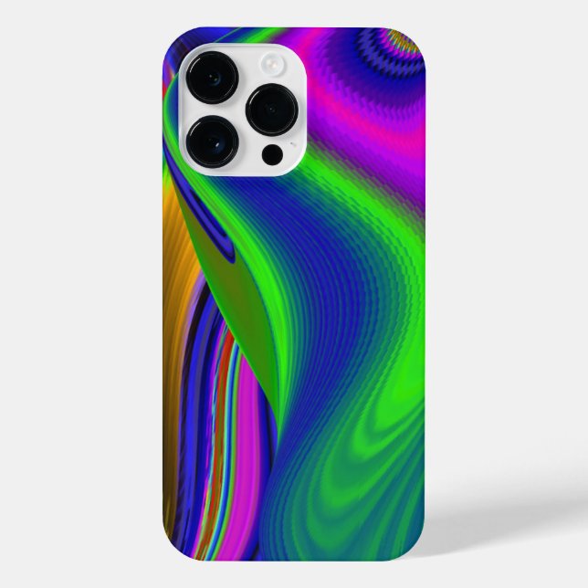 Funda Para iPhone Summerrainbow , Resumen del Rainbowart 3D (Reverso)