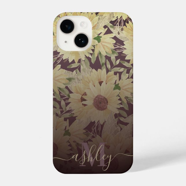 Funda Para iPhone Sunflower (Reverso )