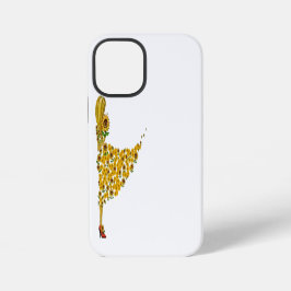 Funda Para iPhone 12 Mini sunflower and girl