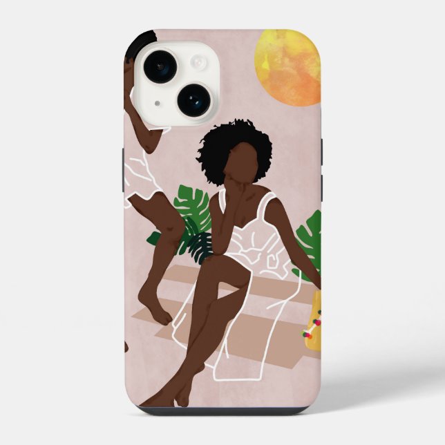 Funda Para iPhone Sunlit Queens (Reverso )