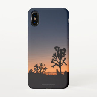 Funda Para iPhone X Sunset Joshua Trees