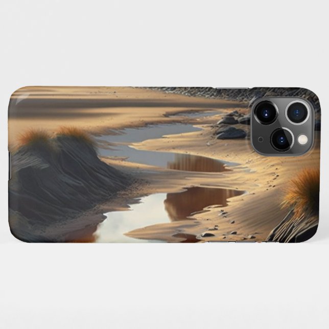 Funda Para iPhone Sunset Shore (Reverso horizontal)