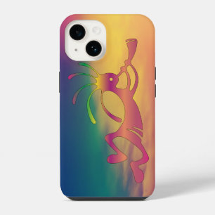 Funda Para iPhone 14 Sunset Southwest Kokopelli