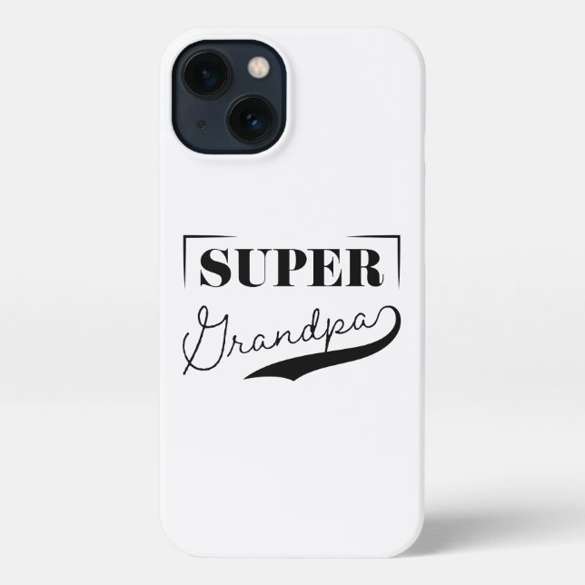Funda Para iPhone Super Abuelo (Reverso )