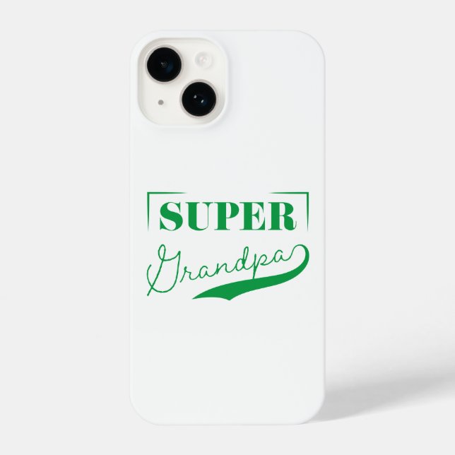 Funda Para iPhone Super Abuelo (Reverso )
