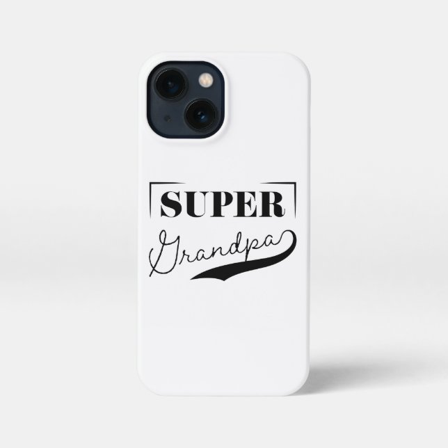 Funda Para iPhone Super Abuelo (Reverso )