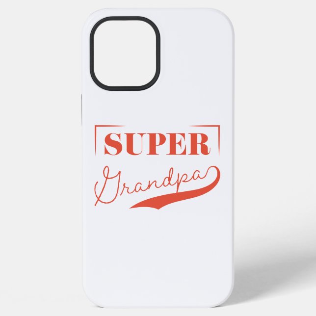 Funda Para iPhone Super Abuelo (Reverso )