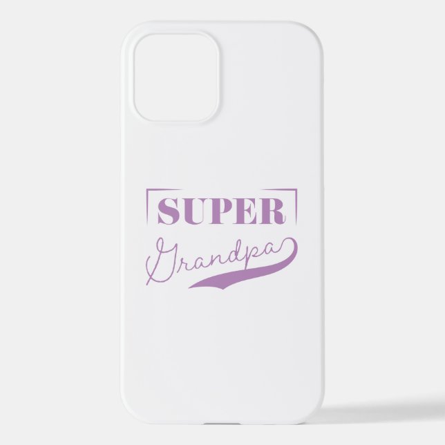 Funda Para iPhone Super Abuelo (Reverso )