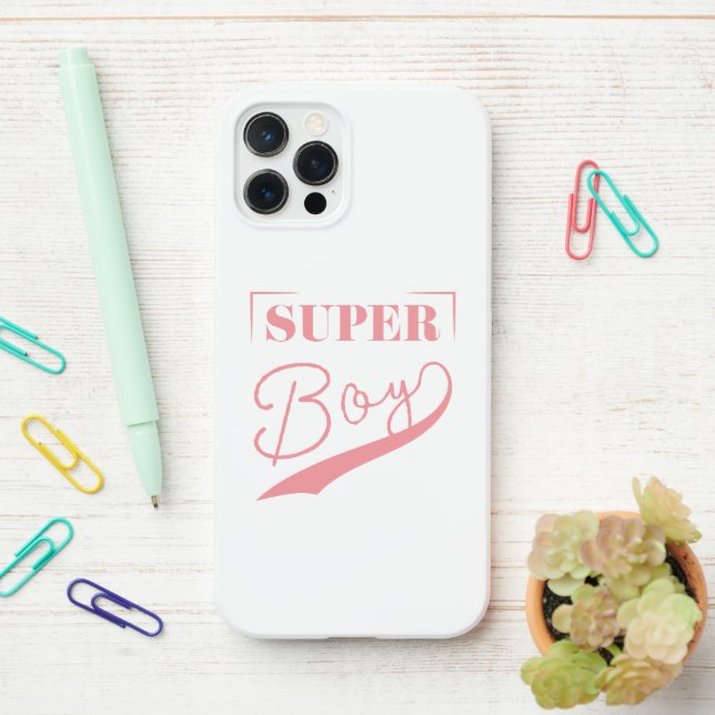 Funda Para iPhone Super Boy (En el escritorio)