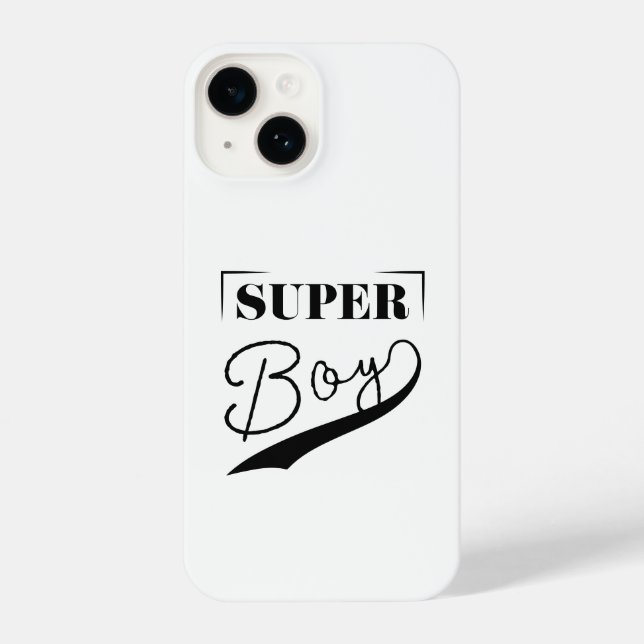 Funda Para iPhone Super Boy (Reverso )