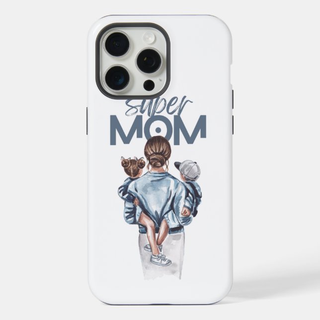 Funda Para iPhone super madre (Reverso )