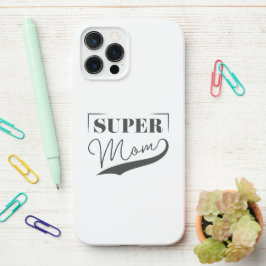 Funda Para iPhone 12 Pro Max Super Mamá