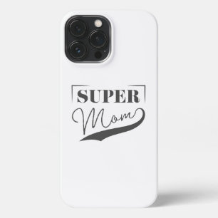 Funda Para iPhone 13 Pro Max Super Mamá