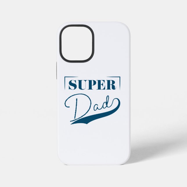 Funda Para iPhone Super Papá (Reverso )